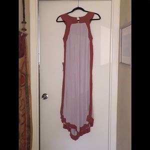 ASOS size 6 never worn floaty viscous midi dress